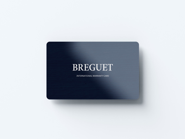 Warranty Card Breguet